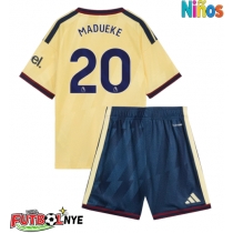 Camiseta Arsenal Noni Madueke #20 Tercera Equipación para niños 2026-27 manga corta (+ pantalones cortos)